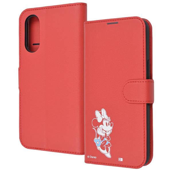 arrows We2 ケース F-52E FCG02 M07 手帳型 ディズニー レザー シンプル ...