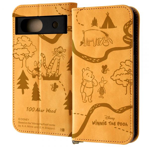 Google Pixel 8a ケース ピクセル8a 手帳型 ディズニー レザー Raffine く...