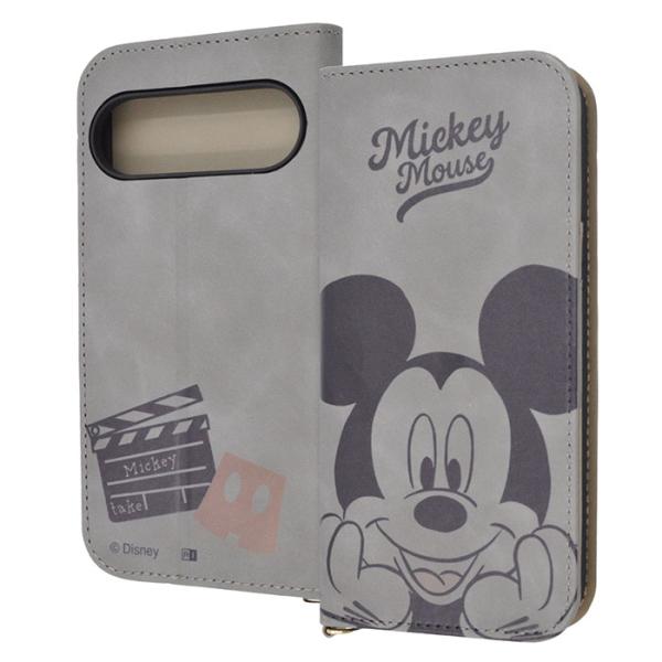 Google Pixel9 Pixel9Pro ケース 手帳型 ディズニー レザー Raffine ...