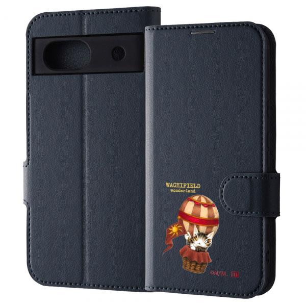 Google Pixel 8a ケース ピクセル8a 手帳型 猫のダヤン レザー ダヤン_気球 カバ...