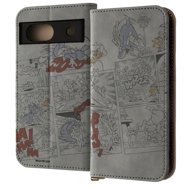 Google Pixel 8a ケース ピクセル8a 手帳型 トムとジェリー レザー Raffine...