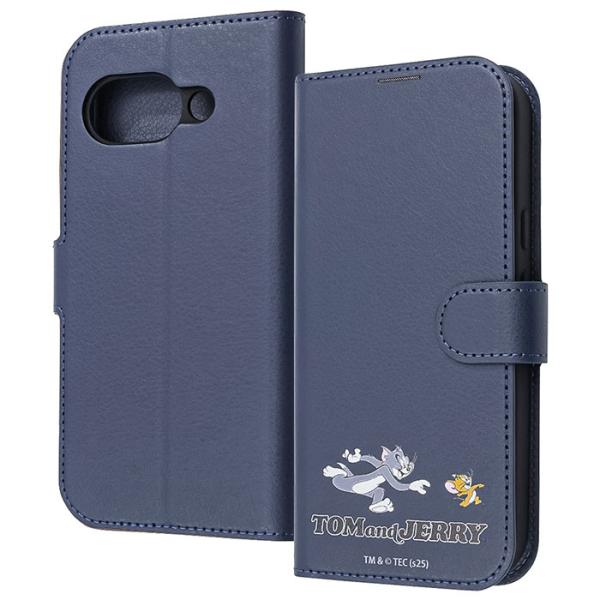 Google Pixel 9a ケース ピクセル9a 手帳型 トムとジェリー 衝撃吸収 マグネットベ...