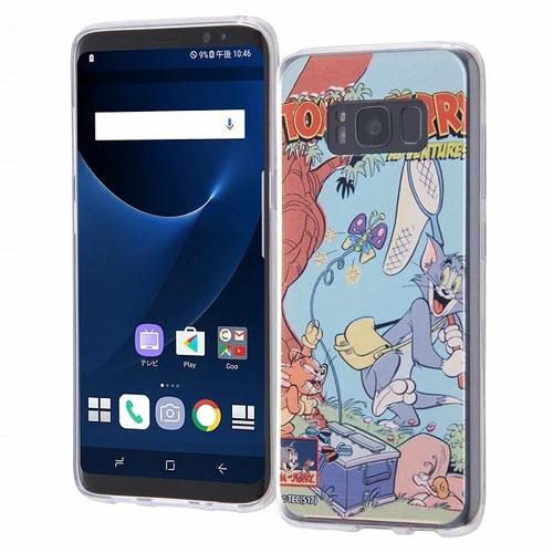 Galaxy S8 SC-02J SCV36 ケース ハードケース ハイブリッド トムとジェリー ク...