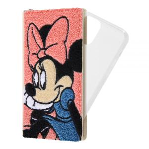 iPhone12 iPhone12 Pro ケース 手帳型 ディズニー FLEX CASE サガラ刺繍 ミニーマウス カバー スマホケース｜selectshopsig