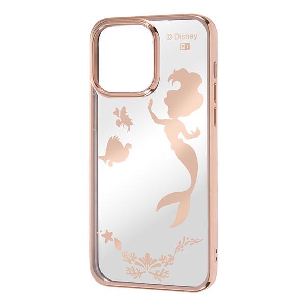 iPhone14ProMax ケース ソフトケース ディズニー TPU META アリエル_メタリッ...