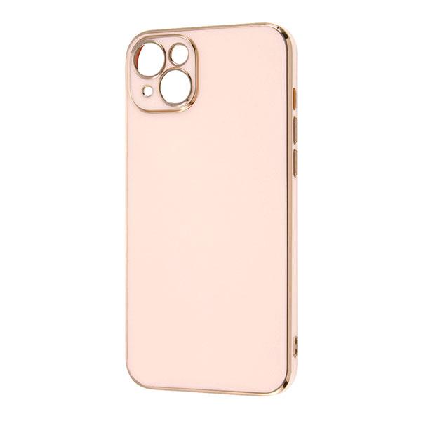iPhone14Plus ケース ソフトケース TPU メタリック Felame ライトピンク ピン...