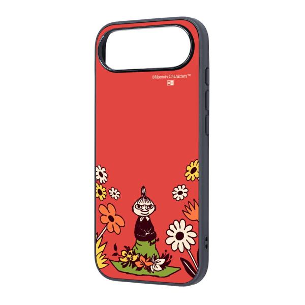 iPhoneAir ケース ハイブリッド ムーミン 衝撃吸収 バンパー リトルミイ＆お花 カバー ス...