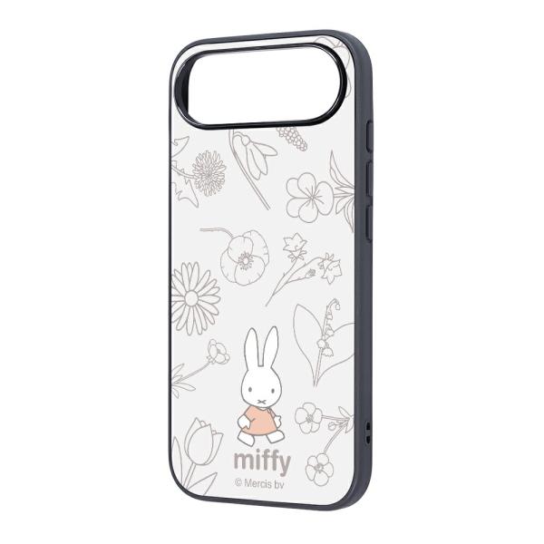 iPhoneAir ケース ハイブリッド ミッフィー 衝撃吸収 バンパー フラワー カバー スマホケ...