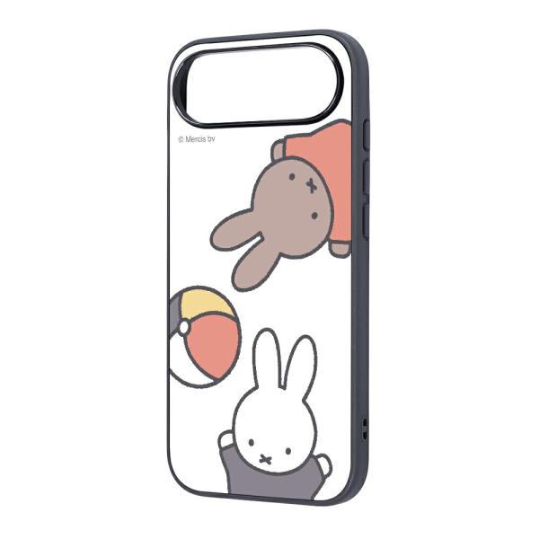 iPhoneAir ケース ハイブリッド ミッフィー 衝撃吸収 バンパー ミッフィーとメラニー カバ...