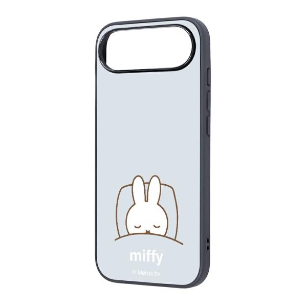 iPhoneAir ケース ハイブリッド ミッフィー 衝撃吸収 バンパー ミッフィー_おやすみ カバ...