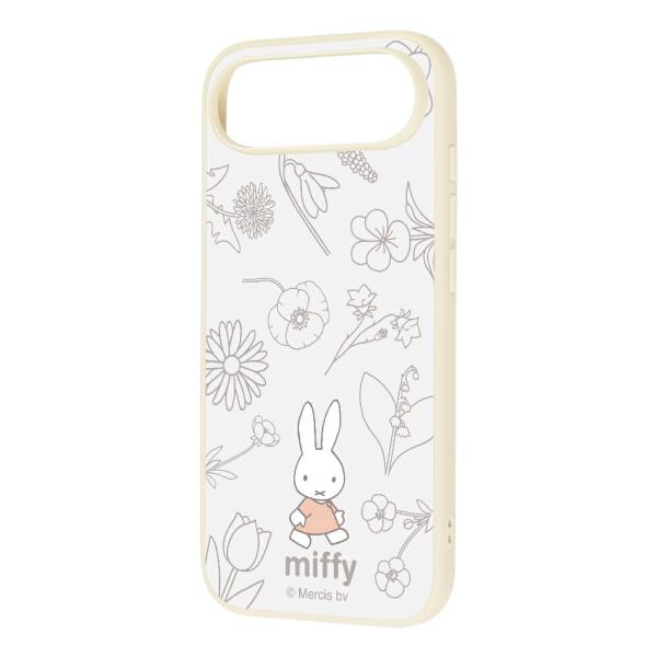 iPhoneAir ケース ハイブリッド ミッフィー 衝撃吸収 バンパー フラワー カバー スマホケ...