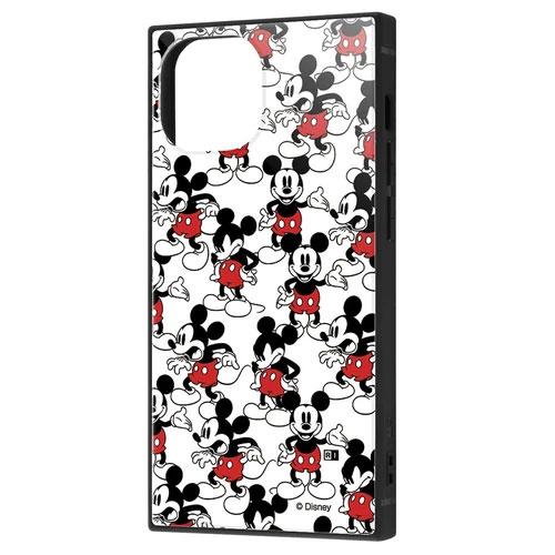 iPhone13 mini ケース ハードケース ハイブリッド ディズニー ミッキーマウス 総柄 カ...