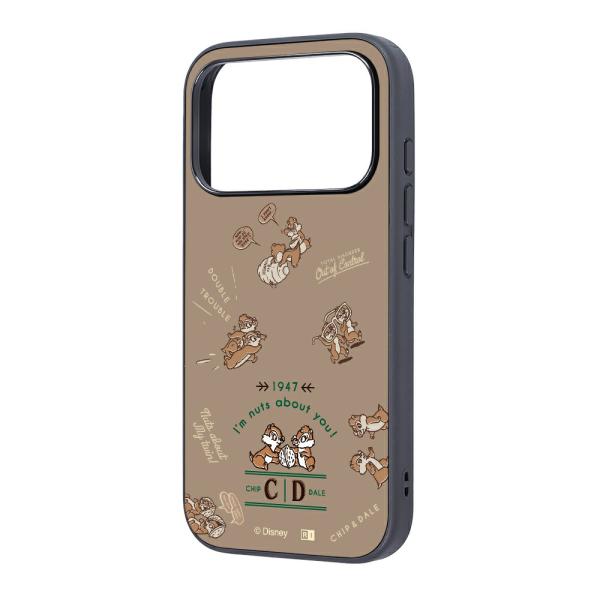 iPhone17Pro ケース ハイブリッド ディズニー 衝撃吸収 バンパー チップ＆デール_ベスト...