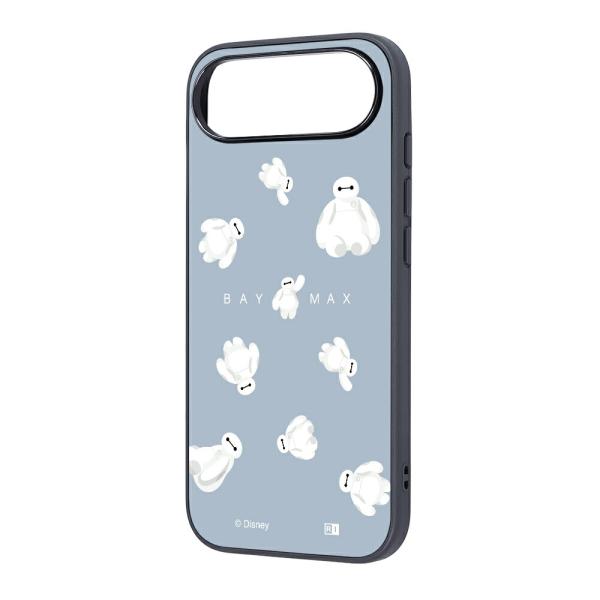 iPhoneAir ケース ハイブリッド ディズニー 衝撃吸収 バンパー ベイマックス_ふわふわ カ...