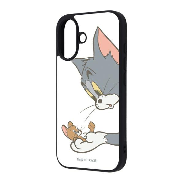 iPhone16 ケース ハイブリッド トムとジェリー maru 衝撃吸収 バンパー トムとジェリー...