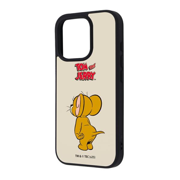iPhone16Pro ケース ハイブリッド トムとジェリー maru 衝撃吸収 バンパー ジェリー...