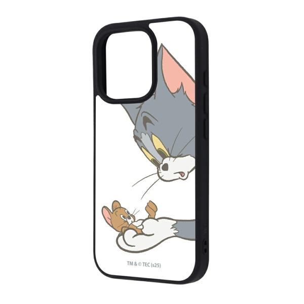 iPhone16Pro ケース ハイブリッド トムとジェリー maru 衝撃吸収 バンパー トムとジ...