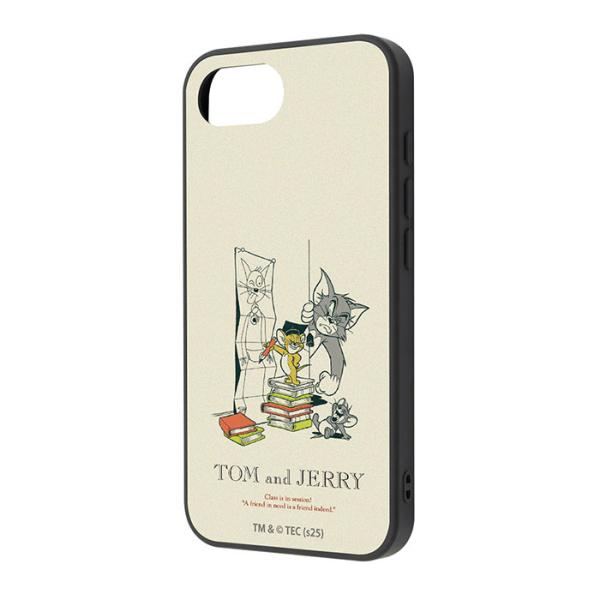 iPhone16e ケース ハイブリッド トムとジェリー maru 衝撃吸収 バンパー 授業 カバー...