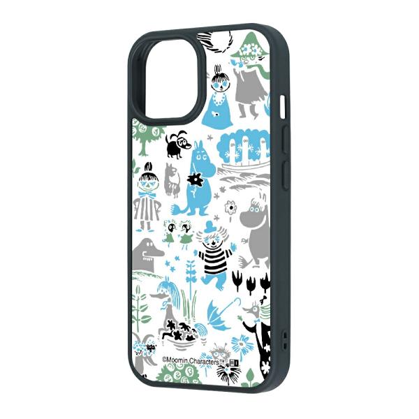 iPhone15 iPhone14 iPhone13 ケース ハイブリッド ムーミン 衝撃吸収 バン...