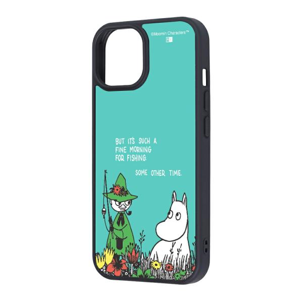 iPhone15 iPhone14 iPhone13 ケース ハイブリッド ムーミン 衝撃吸収 バン...