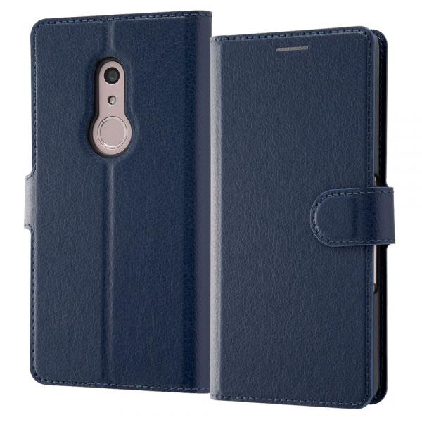 arrows Be4 F-41A ケース 手帳型 ダークネイビー カバー アローズ ビーフォー スマ...