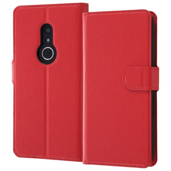 arrows Be4 Plus F-41B ケース 手帳型 耐衝撃 シンプル マグネット レッド カ...