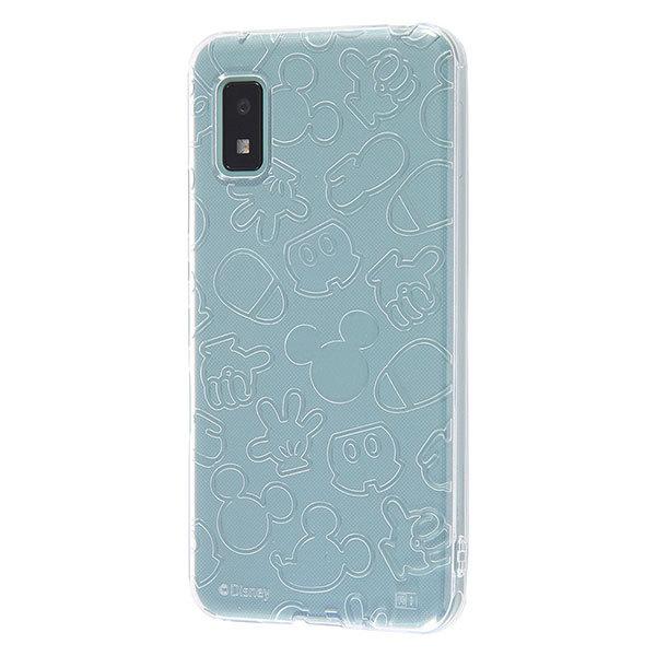 AQUOS wish2 AQUOS wish ケース ソフトケース ディズニー TPU キラキラ ミ...