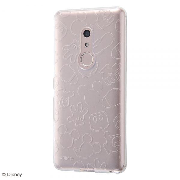 arrows Be4 F-41A ケース ソフトケース ディズニー TPU キラキラ ミッキー カバ...