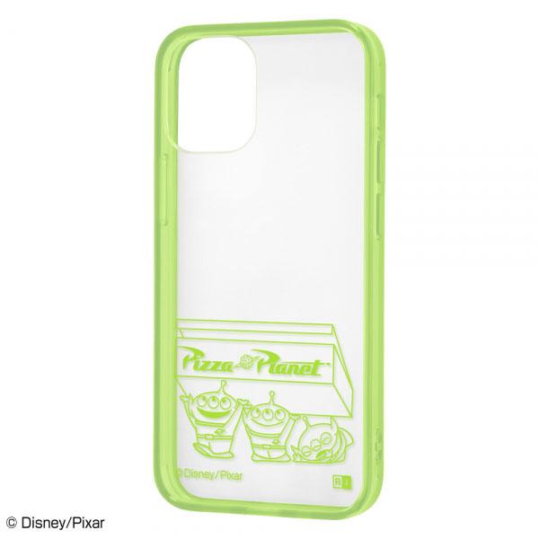 iPhone12 mini ケース ハードケース ピクサー ハイブリッド Charaful エイリア...
