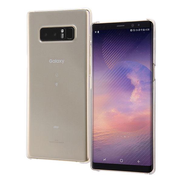 Galaxy Note8 SC-01K SCV37 ケース ハードケース 3Hコート クリア カバー...