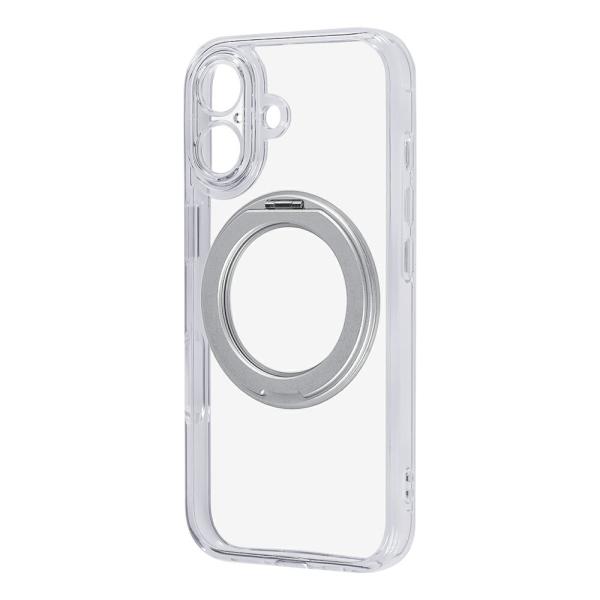 iPhone17 ケース ハイブリッド タフケース 精密設計 5H マグネット充電対応 リング付き ...