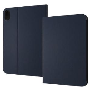 iPad mini 2021 第6世代 レザーケース スタンド機能付き ダークネイビー タブレットケース｜selectshopsig
