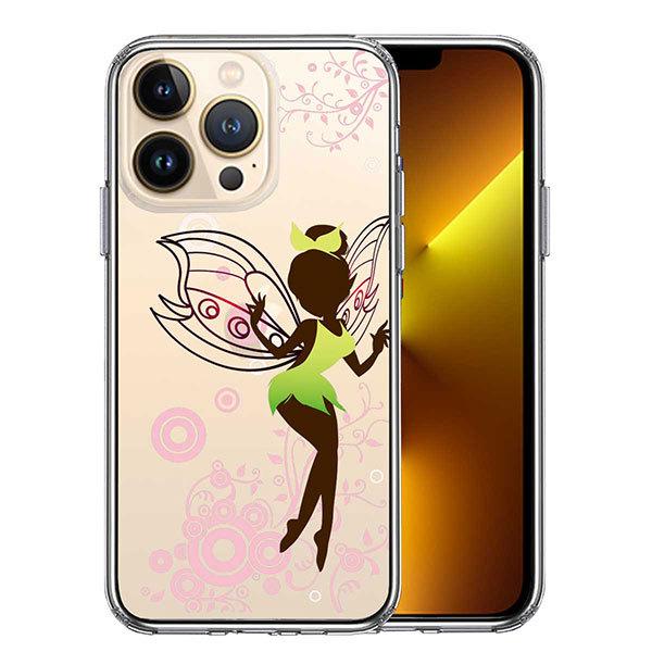 iPhone13 Pro ケース ハードケース ハイブリッド クリア ピーターパン 妖精 1 カバー...