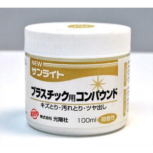 メンテナンス用品 NEW サンライト プラスチック用 コンパウンド