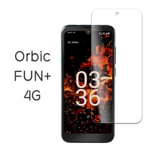 Orbic FUN+ 4G フィルム 液晶保護 9H 強化ガラス カバー シール オルビック ファン プラス フォージー スマホフィルム｜selectshopsig