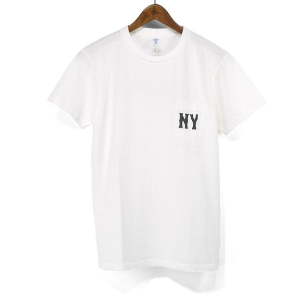 VELVA SHEEN ベルバシーン NYクルーネックポケットTシャツ 161980 NEWYORK...