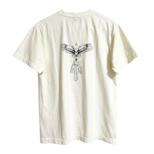 Acoustic アコースティック イーグルペンダント Tシャツ AC23207 EAGLE PENDANT TEE 肉厚で柔らかな頑丈Tシャツ シンプルデザイン ヴィンテージ アメカジ ルード｜selectshopvacation