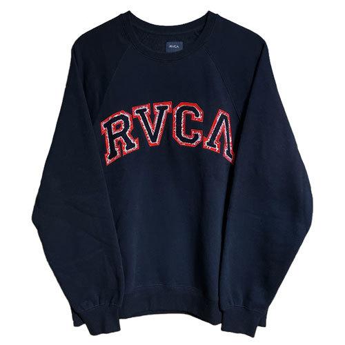 RVCA ルーカ HAV RVCA CR クルー スウェット 裏毛 メンズ BB042-009 オー...