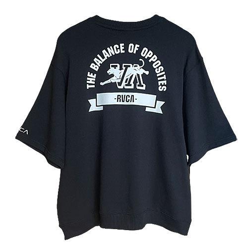 RVCA ルーカ CHUMP トレーナー S/S 半袖 クルー 裏毛 スウェット シャツ トップス ...