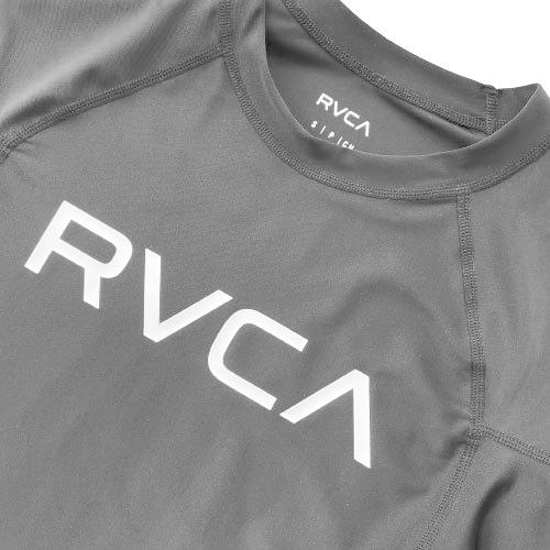 ルーカ RVCA LS RASHGUARD ラッシュガード メンズ 長袖 ロゴ Tシャツ BC041...