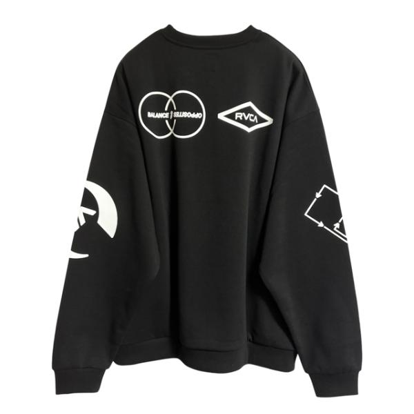 RVCA ルーカ STACKHOUSE CR トレーナー スウェット シャツ【2025年秋冬モデル】...