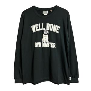 【gym masuter】ジムマスター 7.2oz 覆面犬 ロンTEE プリント長袖Tシャツ 犬 パグ ブルドック 覆面レスラー ヘビーウェイト ユニセックス クルーネック G933675｜selectshopvacation