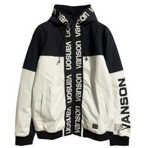 VANSON バンソン 三層ストレッチパーカー 高耐水・高撥水加工 nvsz-2111 ☆送料無料｜selectshopvacation