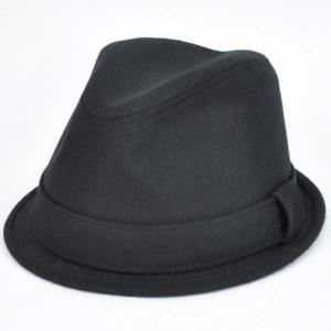 【NEWYORKHAT】ニューヨーク ハット 通販 #5550 WOOLSHORTY ハット メンズ 帽子 男性用 ウール ブラック 中折れ 帽｜selectshopvacation