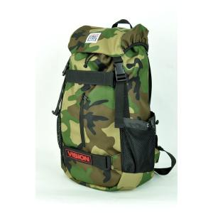 VISION STREET WEAR(ビジョンストリートウェアー)VSCM-502 バックパック カモフラ柄デイパック 迷彩柄リュックサック BACKPACK 人気ブランド バッグ かばん｜selectshopvacation