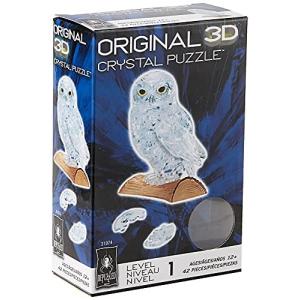 Original 3D Crystal Puzzle - White Owl 並行輸入｜selectshopwakagiya