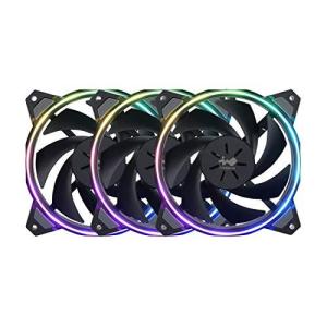 InWin Sirius Loop Addressable RGB Triple Fan Kit 120mm High Performa 並行輸入
