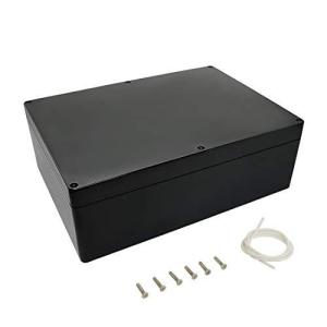 LeMotech ABSプラスチックケースIP65 防水ボックス 電気プロジェクトボックス ジャンクションボックス 接続箱 ブラック26｜selectshopwakagiya
