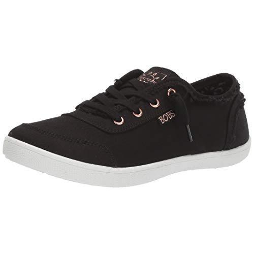 Skechers BOBS Women&apos;s Bobs B Cute Sneaker  Black  ...