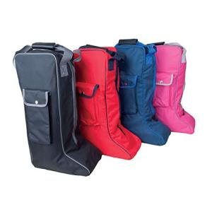 Rhinegold Rhinegold Long Boot Bag Riding Bootバッグサイドポケット ブラック｜selectshopwakagiya